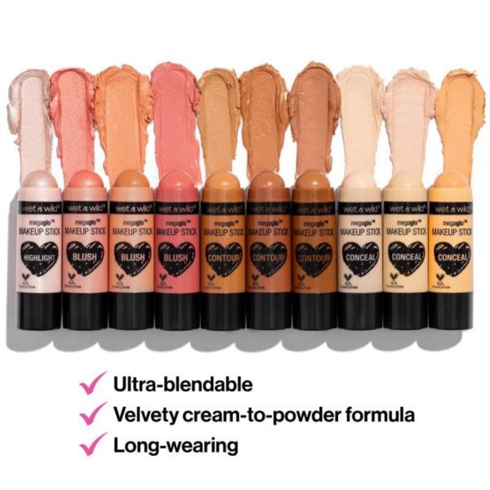 Wet n Wild MegaGlo Makeup Stick Concealer and Contour Brown Oak on You 31,2 г 1,1 унции 1 упаковка 804a