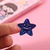 500pcs/roll Office Stationery Colorful Glitter Star Stickers Teacher Encouragement Supply  Praise