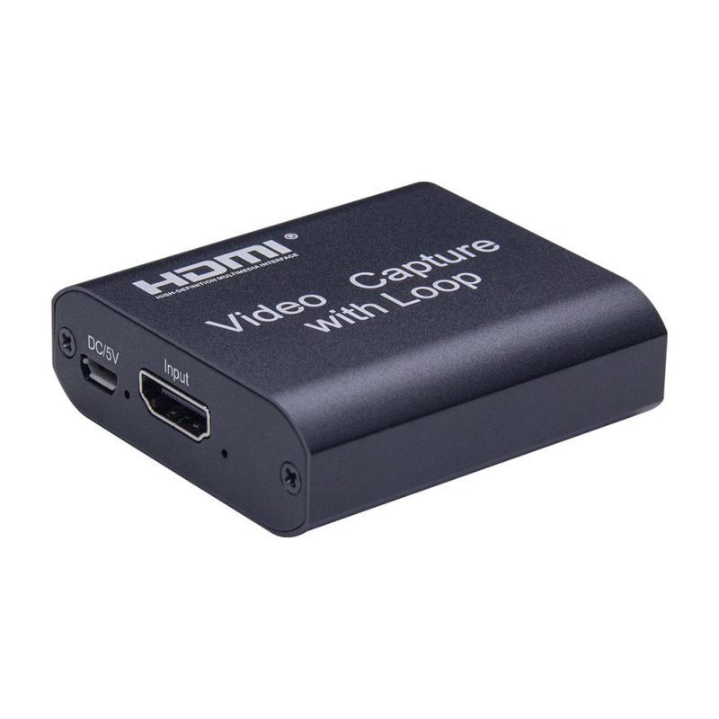 Карта захвата графики 4K HDMI-совместимая с коробкой видеорегистратора USB 3.0 для записи видео