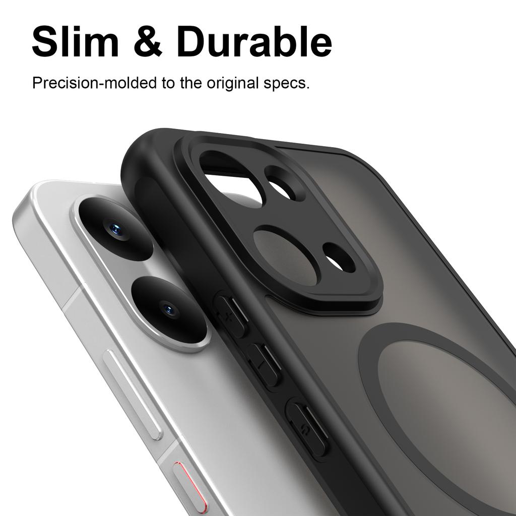 Матовый противоударный чехол-щит для Xiaomi Poco X8 Pro Max Redmi Turbo 5Max, ТПУ-рамка, матовый пластик, магнитная крышка для телефона, Fundas