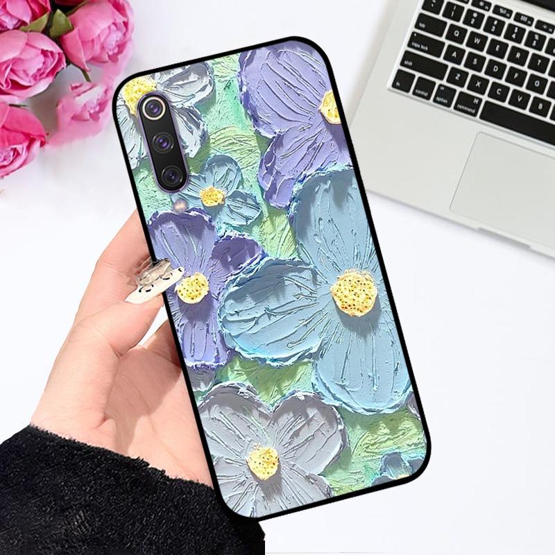 Чехол для Xiaomi Mi 9 SE 9SE Цветная Печать Мягкий Силикон ТПУ Матовый Чехол для Телефона Для Mi9 Pro 4G 5G Fundas Mi 9 Lite Мультяшный Бампер