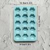 Cat Paw Chocolate Silicone Mold Dog Footprint Candy Jelly Bone Pet Snack Biscuit Baking Set Cake Decor Soap Candle Mold Ice Tray