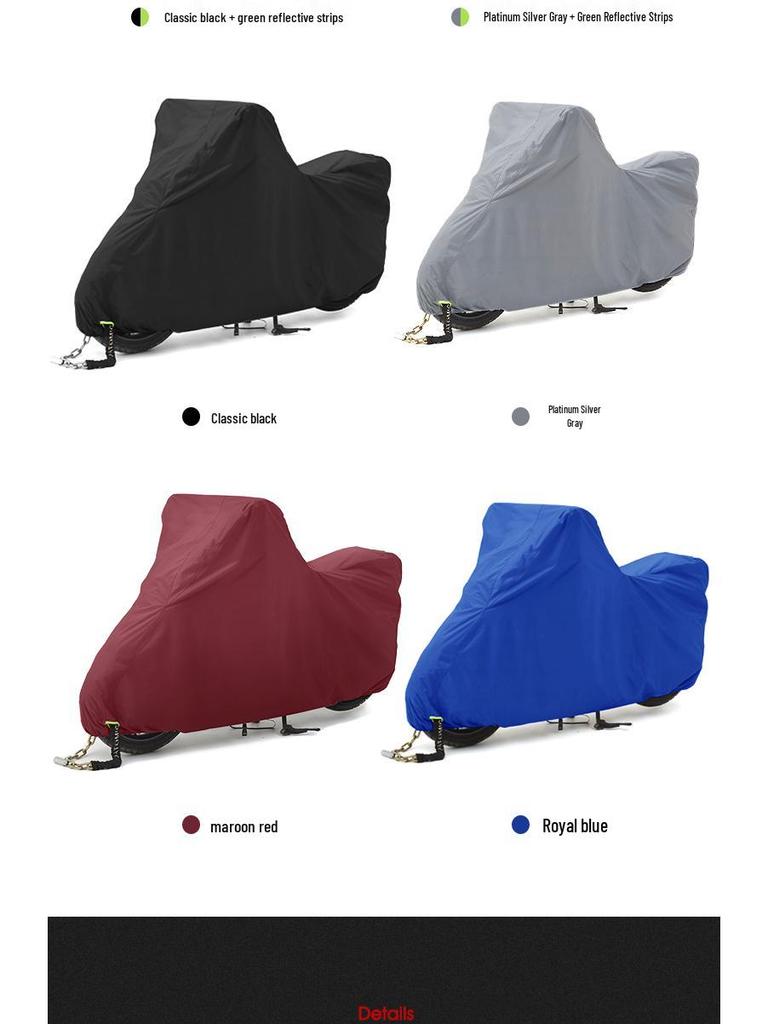 Waterproof Sun-Protective Cover for Yadea Electric Scooters and Motorcycles