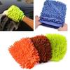 1Pc Car Wash Washing Microfiber Chenille Mitt Auto Cleaning Glove Dust Washer