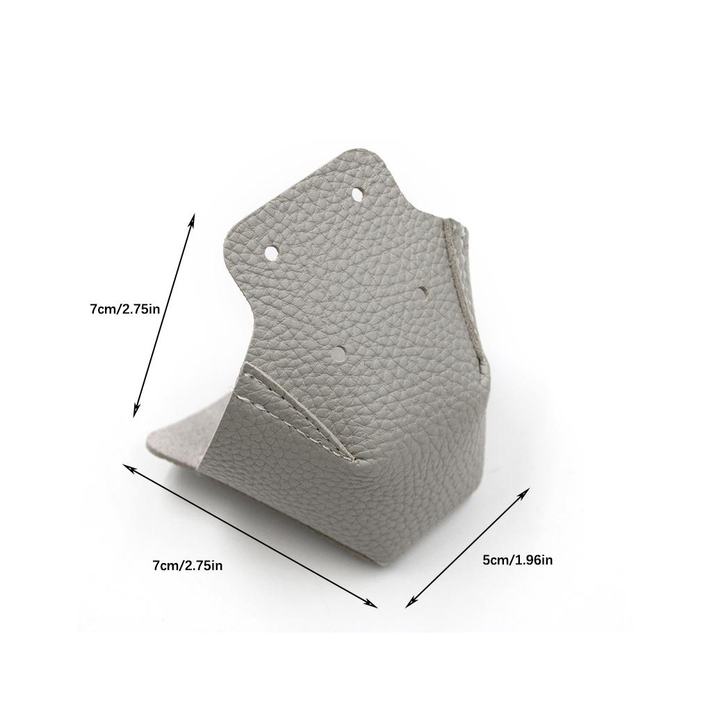 1 пара коньков роликовых противоскользящих для защиты носка стопы с 4 отверстиями кожаные чехлы протекторы для тренировок на открытом воздухе