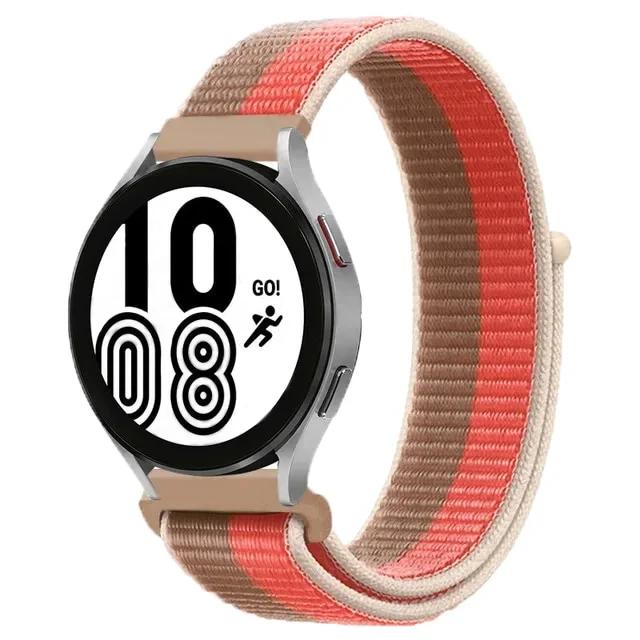 Нейлоновый ремешок-петля 20 мм 22 мм для Garmin Forerunner 265 965 255 255M 245 645 158/Venu 2Plus/Vivoactive 4 3/Venu SQ 2 Ремешок для браслета