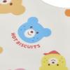 MIKIHOUSE HOT BISCUITS Lunch Boys and Size Bib, Girls, Baby, Kids, White, Unavailable, 70-2985-148