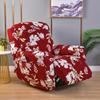 Printed Elastic Recliner Sofa Cover Soft Stretch Single Sofa Covers For Living Room Pets Kid Split Functional Lounger Chair Case