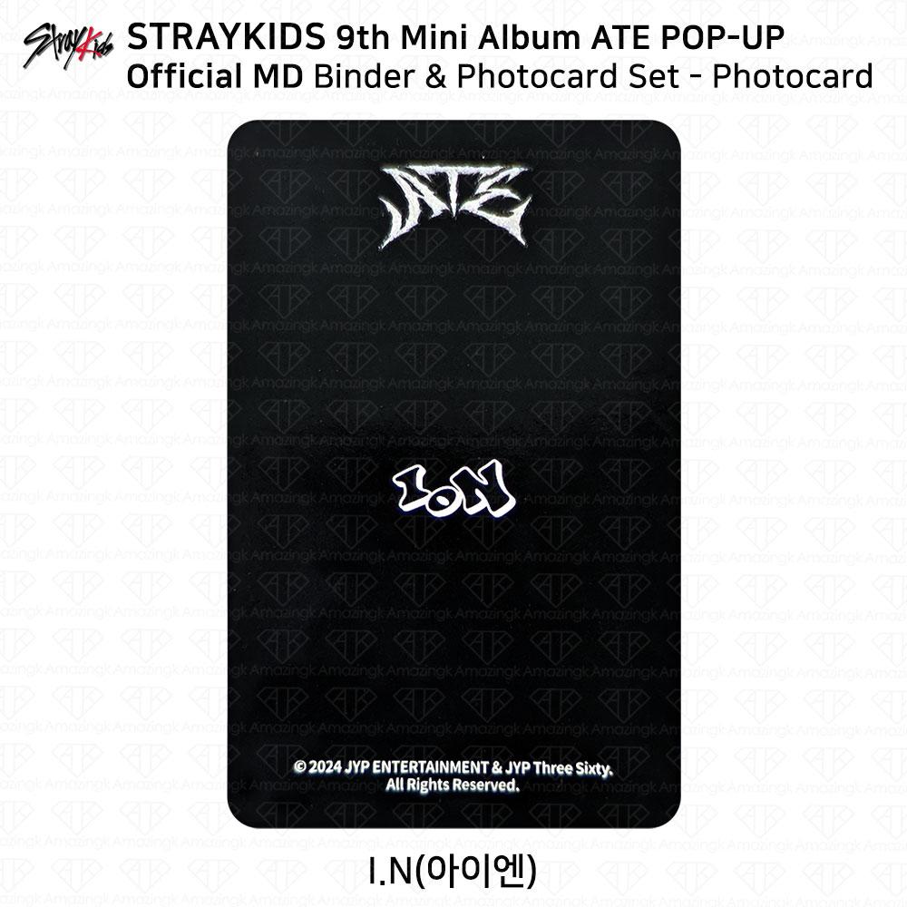Stray Kids 9-й мини-альбом ATE POP-UP MD Binder Photocard KPOP