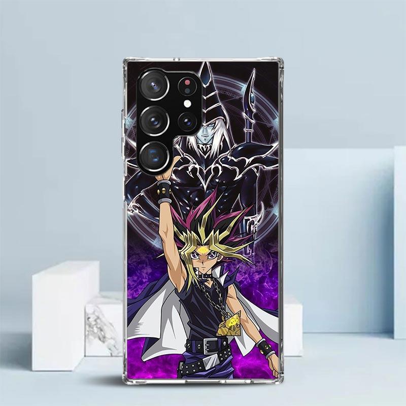 Yu-Gi-Oh! Мягкий чехол с аниме-рисунком для Samsung Galaxy S25 Edge S26 S24 S23 Ultra Чехол для телефона S22 S21 Plus S20 FE Печатный узор Оболочка Gala