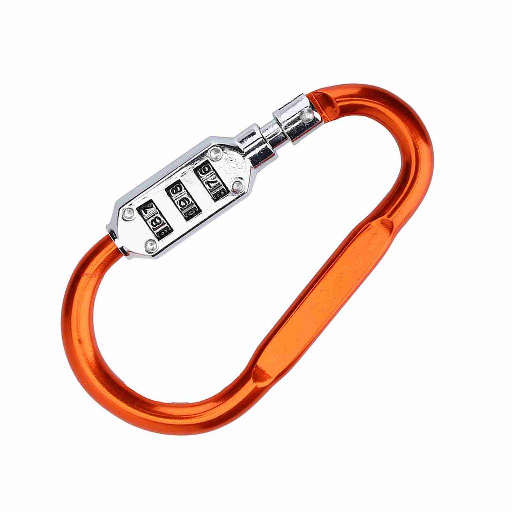 Дорожная сумка багаж безопасность кодовый замок блокировка карабин навесной замок оранжевый