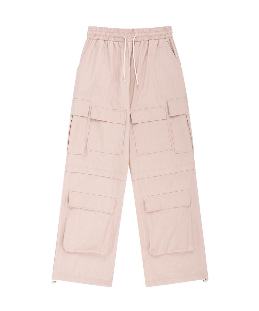 RAW LAB Utility Convertible Cargo Pants - Light Pink