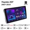 Автомобильная магнитола Android Car-Play для Toyota IST 2007 - 2016 Мультимедийный плеер Головное устройство Стерео Навигация GPS BT WIFI, 2+64 ГБ