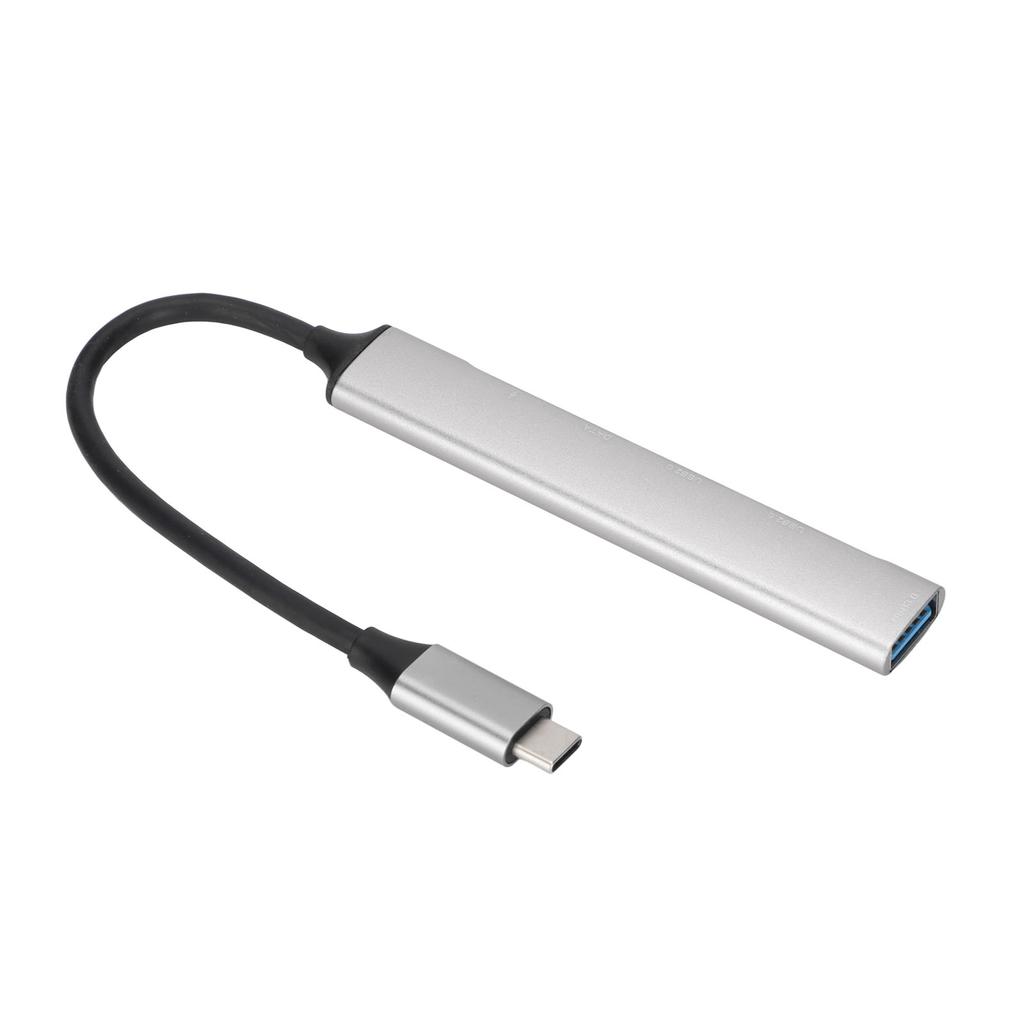 5 в 1 концентратор типа C, многопортовый, скорость передачи данных 5 Гбит/с, зарядка PD 60 Вт, алюминиевый сплав, разветвитель типа C