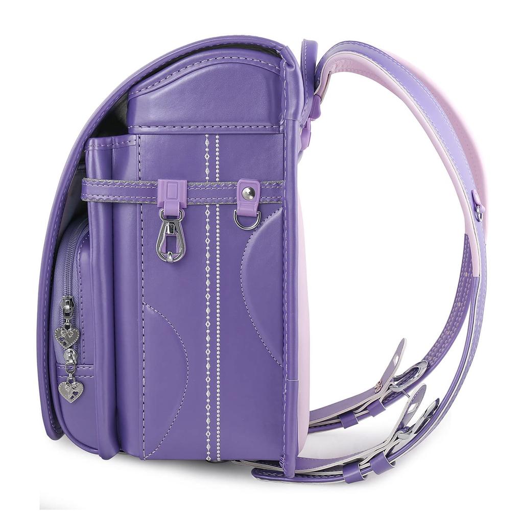 Coulomb New Model School Bag for Girls Latest Beaded Chain Embroidery Shiny Pearl Fabric Durable Gift Packaging Set of 6 / / / Hand-Stitched / / (6