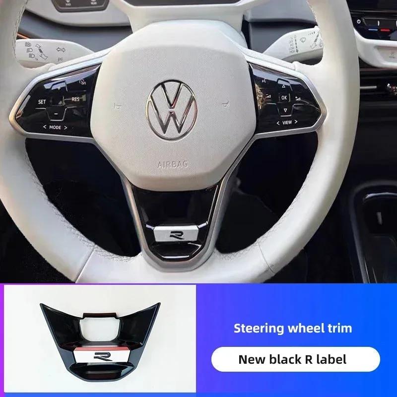 Lmn1 Автоаксессуары Декор Руля Накладка Наклейка Логотипа Для VW GTI R Line Polo Golf Passat Scirocco Tiguan Jetta T-ROC