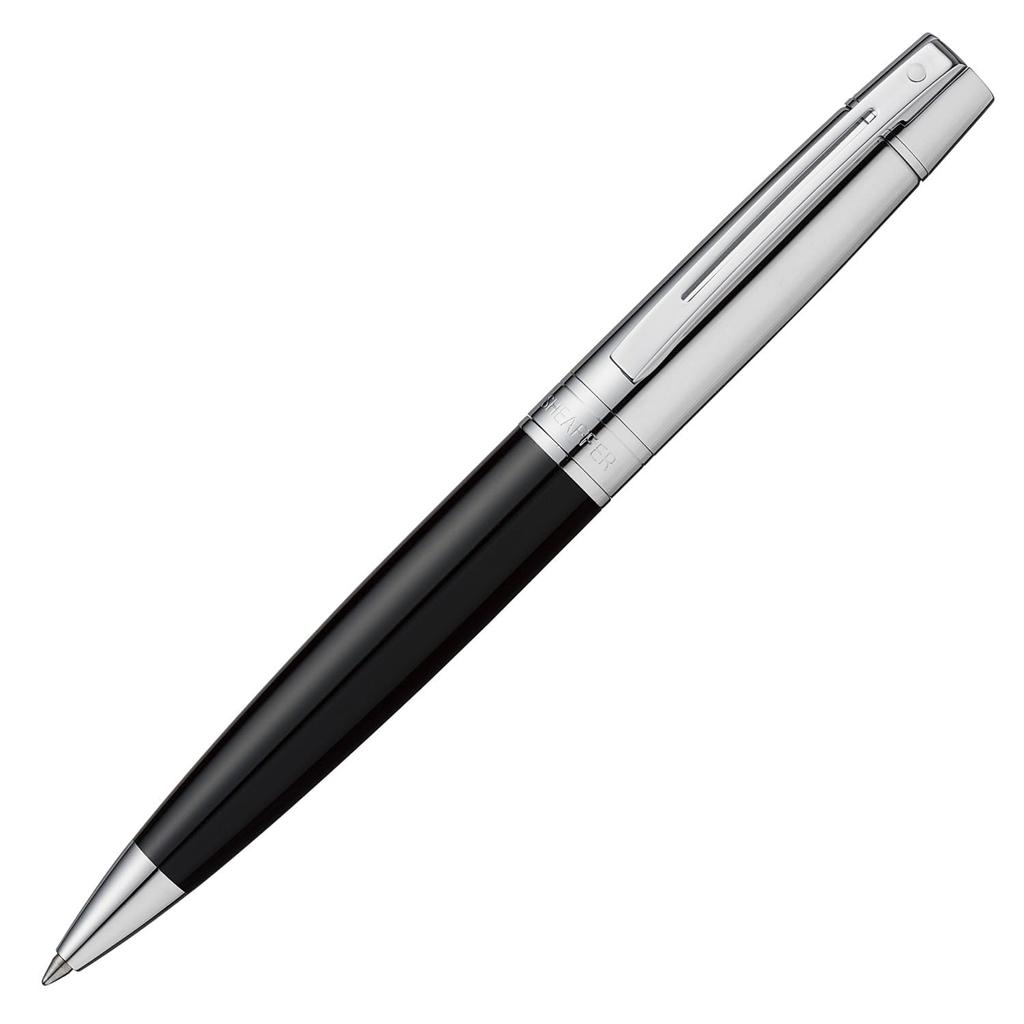 Sheaffer Шариковая ручка 300 Black Chrome N2931451 Оригинальный импортный продукт на масляной основе и