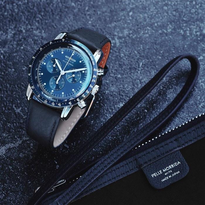 [Zeppelin] 100th Anniversary Series Watch Quartz Water Resistant Mineral Glass Blue Dial 8892-6 Men's