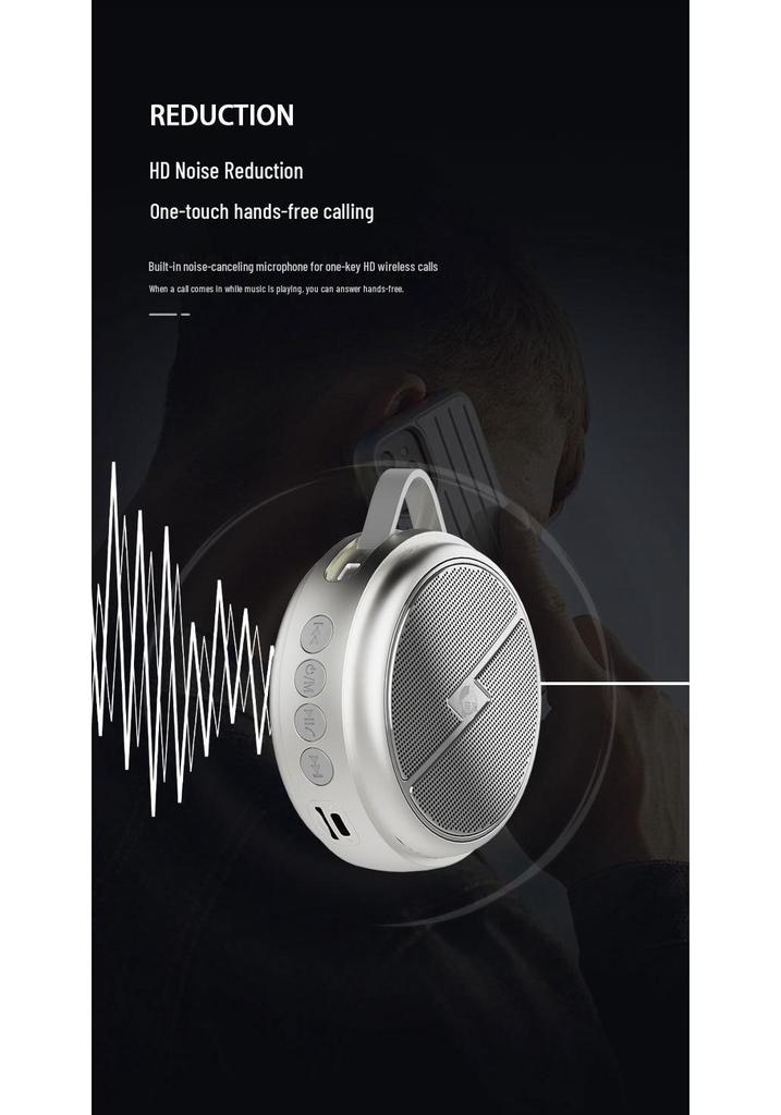 Портативная Bluetooth-колонка X6 с карабином - Уличная HIFI стереоколонка с высокой громкостью и подарок.
