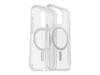 OtterBox Symmetry Clear pour MagSafe Coque pour iPhone 15 Pro, Antichoc, anti-chute, fine, supporte 3 x plus de chutes que la norme