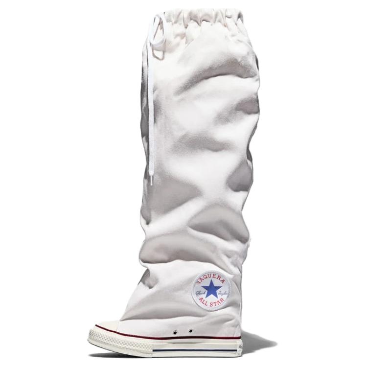 Converse Vaquera X Chuck Taylor All Star Удобная Мода Высокие Повседневные Кроссовки Женские кроссовки A17690C