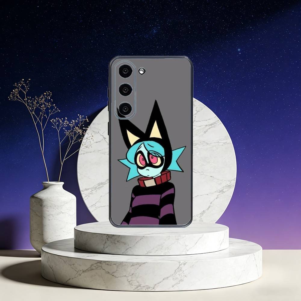 Anime P-Psychocuties Phone Case For Samsung Galaxy A73,A72,A71,A70,A53,A52,A51,Others Soft Black Cover