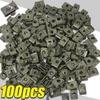 10/100PCS Car Motorcycles Metal Screw Fastener Clips U-Type Clip with Screw Anti-rust Protection Clip Screw Buckle Iron Sheet