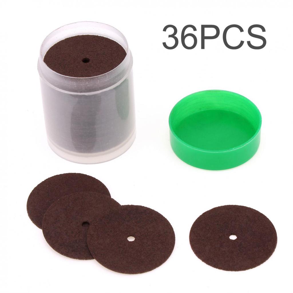 36pcs Resin Cutting Wheel Disc Abrasive Sand Cut-off Wheel for Dremel Rotary Tool
