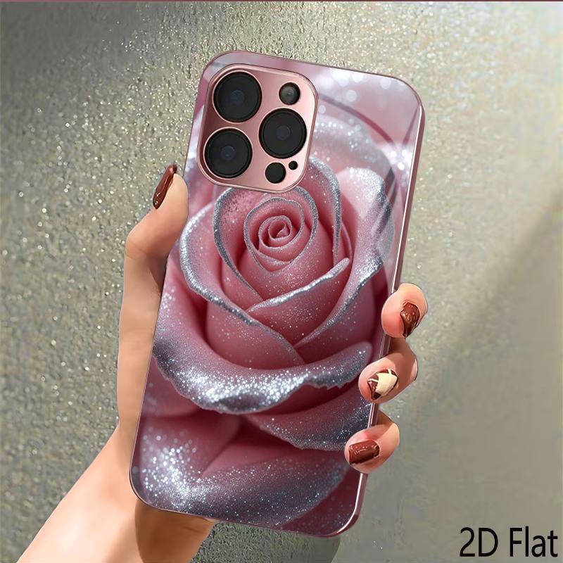 VerRose 2DFlat Для iPhone17 18 16 15 14 13 12 11 Pro Max XS XR 8 7Plus Чехол для телефона Ударопрочный Защитный Задняя крышка