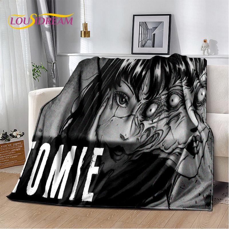 Мягкое плюшевое одеяло Junji Ito Tomie Kawakami Ghost, фланелевое одеяло для гостиной, спальни, кровати, дивана, чехол для пикника 3D