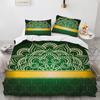 Mandala Duvet Cover Set Boho Style Horse Pattern Chic Polyester Comforter Cover King Twin Size for Teens Adults Kids Bedding Set