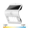 Solar Wall Light 1.5w 220lm Rechargeable. Presence Sensor (2-6m) White Color 9.6x7.3x14cm Edm