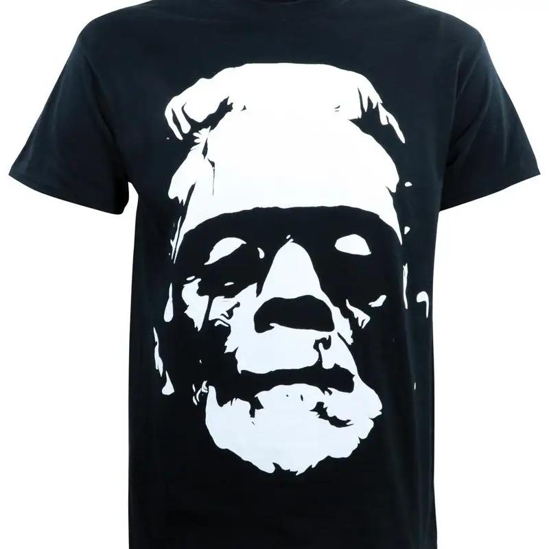 Authentic Universal Monsters Frank Black And White T Shirt S New