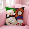 Cartoon SSouth cute PPark   Cushion Cover 30x50 Polyester Sofa Cushions Decorative Throw Pillows Home Decoration Pillowcover