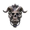 Hell Demon Horned Skull Hanging Door Knocker Heavy Duty Gothic Home Decoration