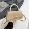 Women's Premium Handbag 2025 Spring New Versatile Ins Shoulder Messenger Bag Temperament Simple Small Square Bag