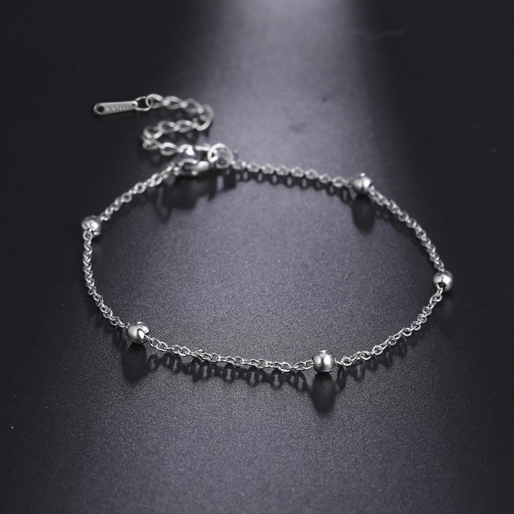 Xiaomi Skyrim Leg Ankle Bracelet Gold Color Beaded Stainless Steel Beach Foot Chain Figaro Anklet Jewelry Gift for Women 2026