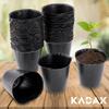 KADAX 100 производственных горшков диаметром 6 см для выращивания рассады