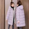 Cotton-padded Jacket Women's Long Korean Version of Loose Winter Cotton-padded Jacket Padded Bread Coat Plus Size Coat.