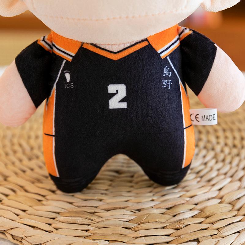 23 см Haikyuu!! Плюшевые игрушки Милые Аниме куклы Haikyuu Хината Сёё и Кагеяма Тобио и Савамура Дайчи Коллекция плюшевых игрушек Подарок