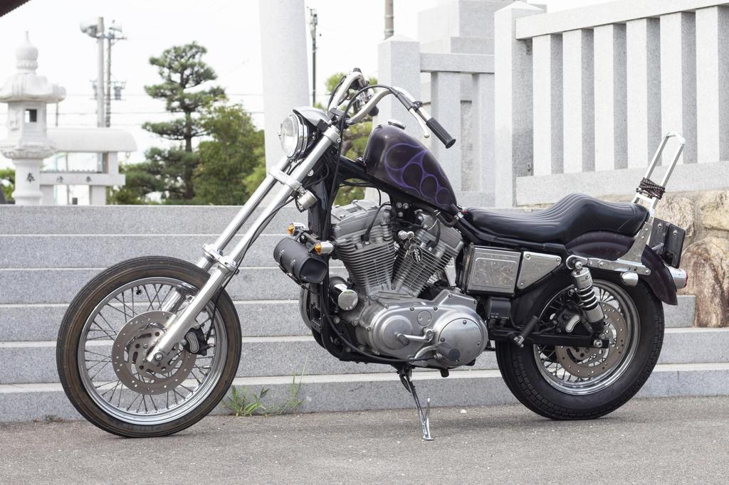 MOTOR ROCK Sportster XL 8мм Трос сцепления 49 дюймов '86~ MR-HC035