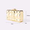 New Shoulder Bag Evening Party Acrylic Crossbody Handbags Fashion Bags High Quality Luxury Women's Wallets Square Bags Mini Gold
