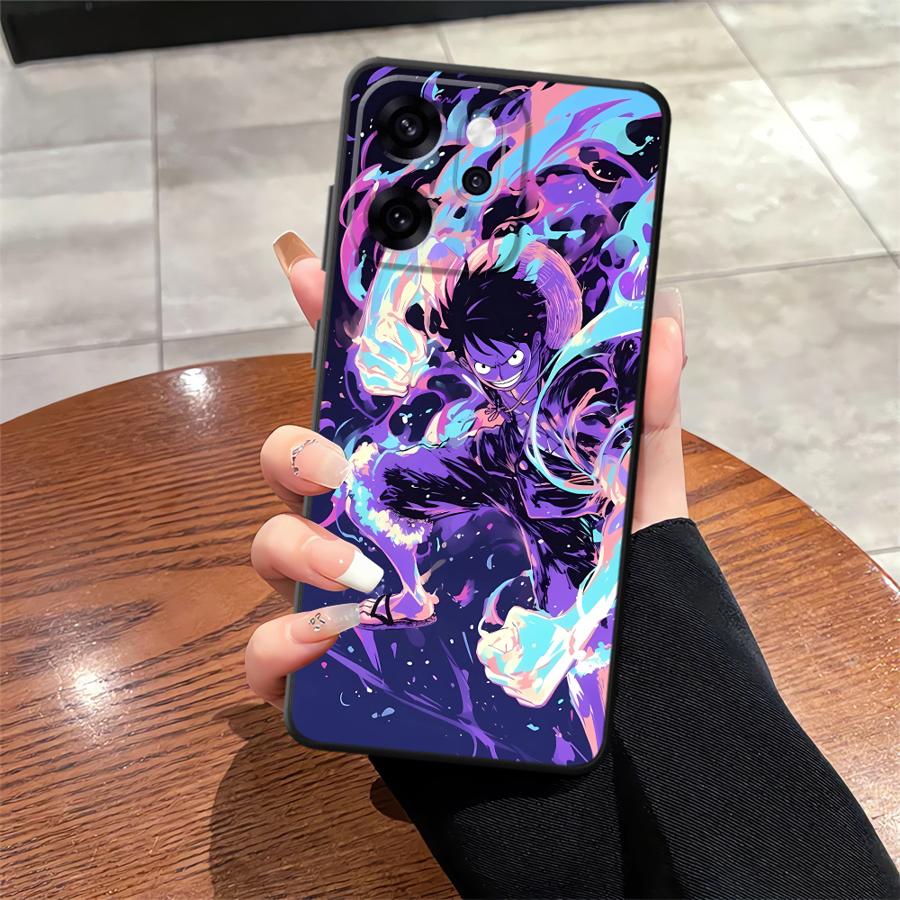 Чехол для телефона для Oppo A74 A84 A76 Reno 4F 5 6 7 8 10 11 14 F9 F11 F29 A96 A83 A98 A93 A78 Крутой Аниме Луффи