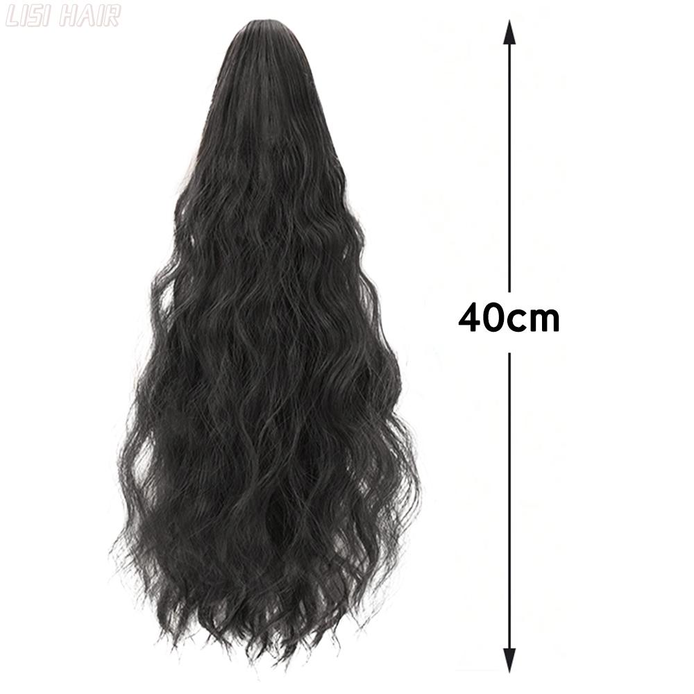 MISS WIG Синтетический волнистый хвост с когтями, наращивание хвоста, натуральный накладной хвост, парик для женщин, одежда для косплея