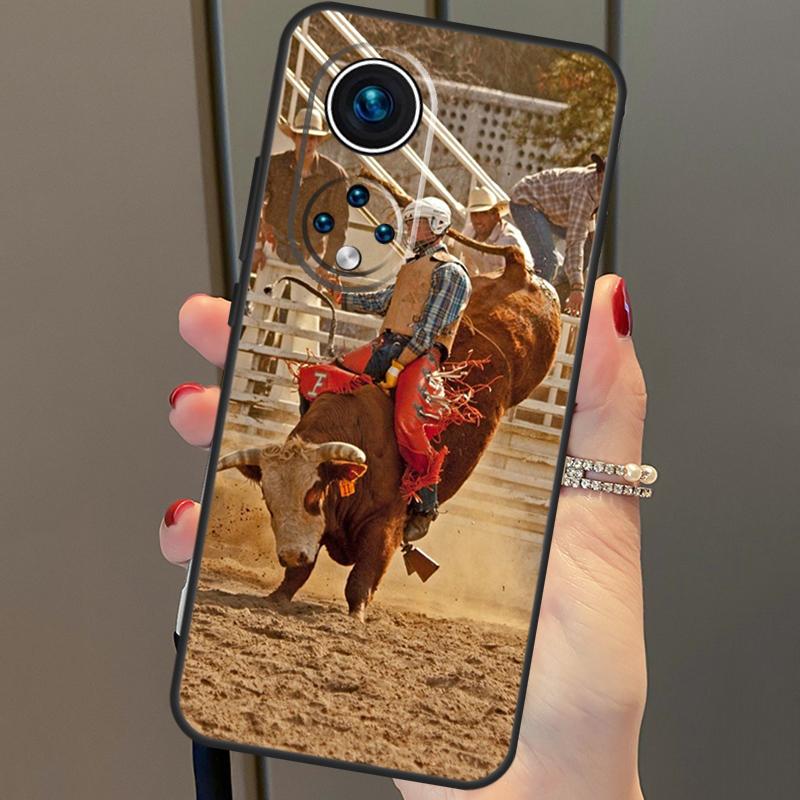Extreme Sport Rodeo Cowboy Lasso Cover For Honor 90 70 50 Magic 6 Pro Magic 5 Lite Honor X6a X7a X8a X9a X8b X9b X8 X9 Case