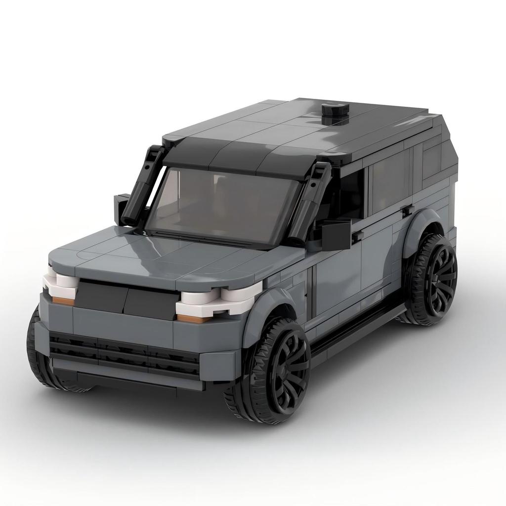 Строительный блок M, совместимый с 150676 Range Rover 400 л.с. Расширенная версия, Модель внедорожника, Собранный строительный блок
