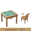 Brangdy 0,9 м Комплект стола для маджонга Гуаньдань из массива дерева