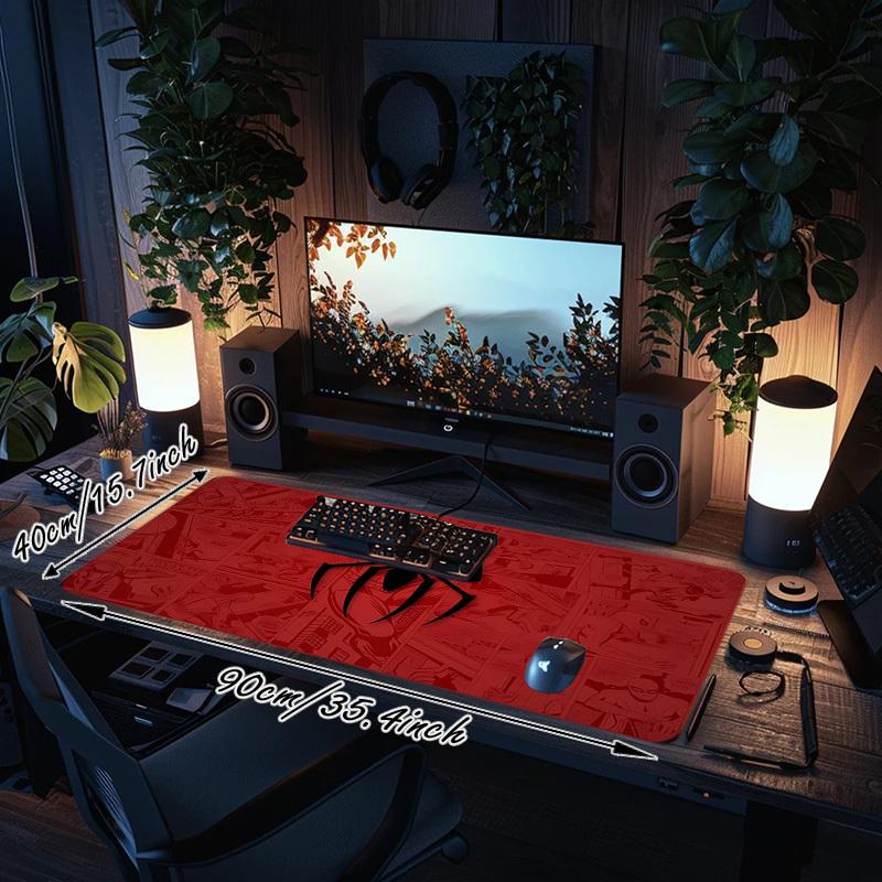 1PC spider-man Oversized Mouse Pad - Non-Slip Rubber Base Perfect for Office School Esports Home Decor Desk Mat 202A