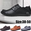 Мужская повседневная деловая обувь 38-50, модельные туфли из натуральной кожи