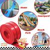 13 Ft And 16 Ft Flexible Race Track For Kids, Race Car Ramp Track With Suction Cups And 4 Small Racecars
